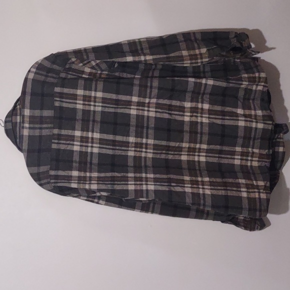 Carhartt XLT flannel shirt for men extra large tall casual button down plaid - Picture 7 of 7